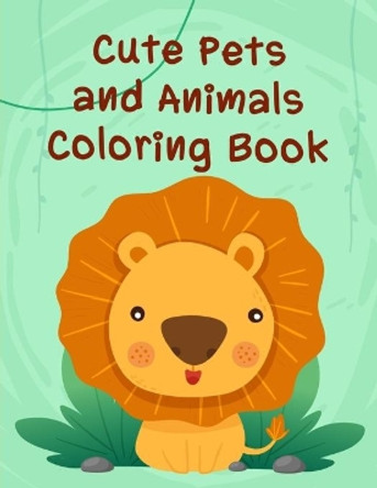 Cute Pets And Animals Coloring Book: Christmas Coloring Book for Children, Preschool, Kindergarten age 3-5 by J K Mimo 9781674767567