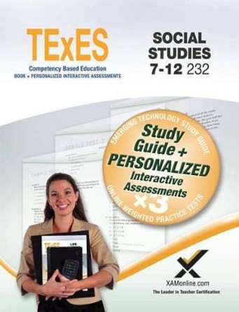 TExES Social Studies 7-12 232 Book + Online by Sharon A Wynne 9781607874515
