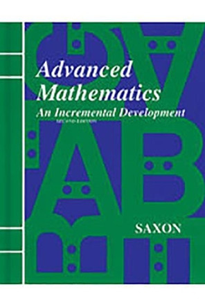 Saxon Advanced Math Answer Key & Tests Second Edition by Saxon 9781565771598