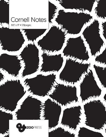Cornell Notes: B&W Giraffe Pattern Cover - Best Note Taking System for Students, Writers, Conferences. Cornell Notes Notebook. Large 8.5 x 11, 120 Pages. College Note Taking Paper, School Supplies. by &zoo Press 9781726441155