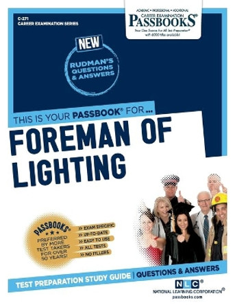 Foreman of Lighting by National Learning Corporation 9781731802712