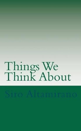 Things We Think About by Josue Diaz 9781467919470