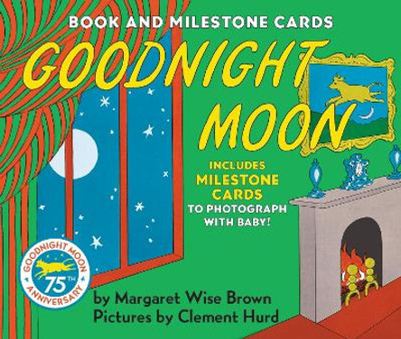 Goodnight Moon Board Book with Milestone Cards by Margaret Wise Brown