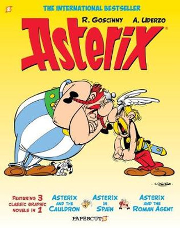 Asterix Omnibus #5: Collecting Asterix and the Cauldron, Asterix in Spain, and Asterix and the Roman Agent by Rene Goscinny