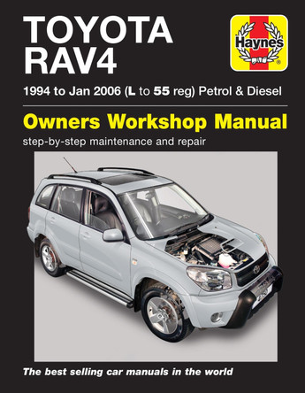 Toyota RAV4 Petrol & Diesel (94 - Jan 06) L to 55: 94-06 by Haynes Publishing