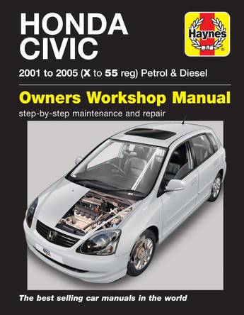 Honda Civic Petrol & Diesel by Haynes Publishing