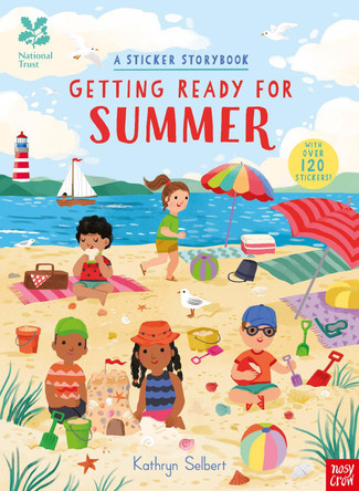 National Trust: Getting Ready for Summer, A Sticker Storybook by Kathryn Selbert 9781839945649