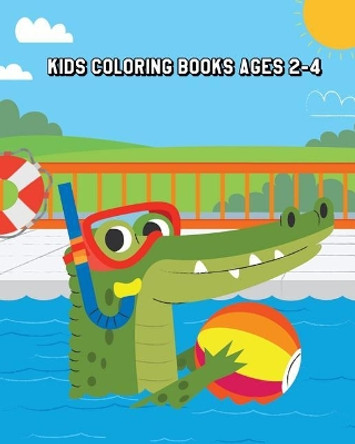 Kids Coloring Books Ages 2-4: Super Fun Coloring Books for Kids (Shark, Dolphin, Cute Fish, Turtle, Seahorse and More!) by Lucy Dozy 9781726159906