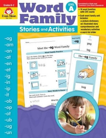 Word Family Stories & Activities Level a by Evan-Moor Educational Publishers 9781596731677