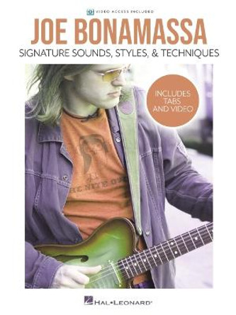 Joe Bonamassa-Signature Sounds,Styles & Techniques: Includes Tabs & Video by Joe Bonamassa