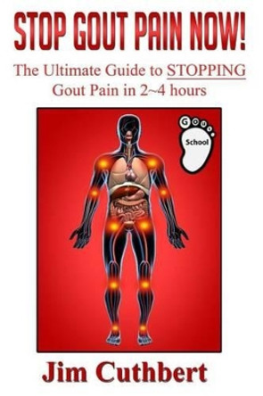 Stop Gout Pain Now!: The Ultimate Guide Fro Stopping Gout Pain in 2 4 Hours by Jim Cuthbert 9781533007223