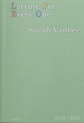 Lecture For Every One Sarah Vanhee 9789493146501