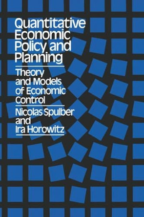 Quantitative Economic Policy and Planning by Ira Horowitz 9780393334647
