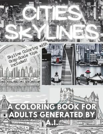 Cities Skylines A Coloring Book For Adults Generated By AI by David Scott 9798388816818