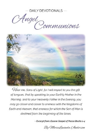 Angel Communions Daily Devotional by Marielucinda Anderson 9781735588520