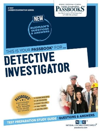 Detective Investigator by National Learning Corporation 9781731812476