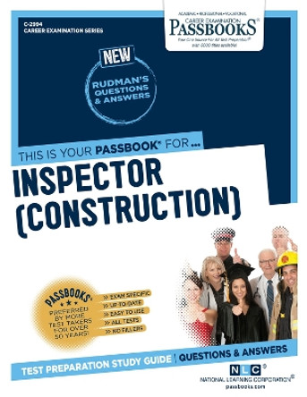 Inspector (Construction) by National Learning Corporation 9781731829948