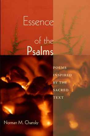 Essence of the Psalms by Norman M Chansky 9781556355004