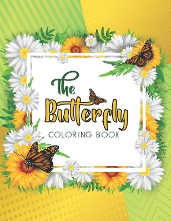 The Butterfly Coloring Book: Beautiful Butterfly Mandala Design Adult Coloring Book by Goldner-Darko Publications 9798588087506
