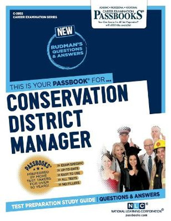 Conservation District Manager by National Learning Corporation 9781731839558