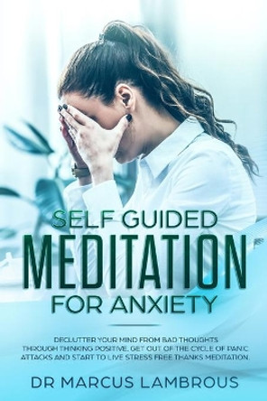 Self guided meditation for anxiety: Declutter your mind from bad thoughts through thinking positive. Get out of the cycle of panic attacks and start to live stress free thanks meditation. by Lambrous 9781696210751