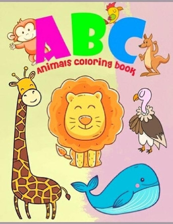 animals ABC COLORING BOOK: Anxiety animals ABC Coloring Books For Adults And Kids Relaxation And Stress Relief by Fatima Coloring 9798547921704