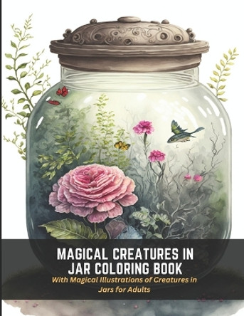 Magical Creatures in Jar Coloring Book: With Magical Illustrations of Creatures in Jars for Adults by Robyn Anderson 9798393394325