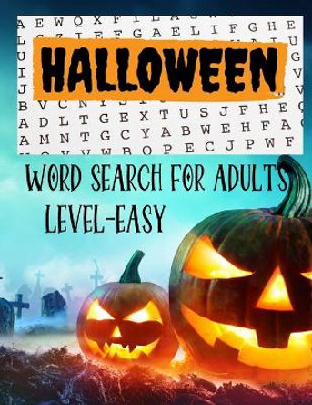 Halloween Word Search book -Level Easy: Halloween Word Search, Spooky Halloween Activity Book Funny Brain Game Puzzle Hard With Solutions by Sternchen Books 9783755101727