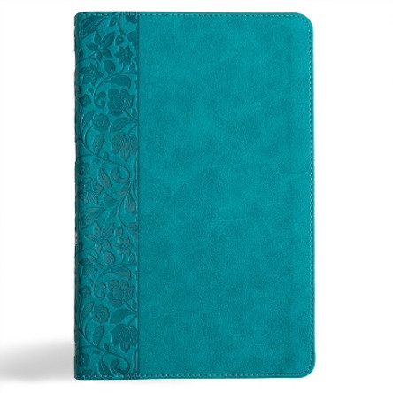 CSB Thinline Bible, Teal Leathertouch by Csb Bibles by Holman 9798384501770