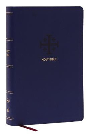 NKJV, End-of-Verse Reference Bible, Personal Size Large Print, Leathersoft, Blue, Red Letter, Thumb Indexed, Comfort Print: Holy Bible, New King James Version by Thomas Nelson