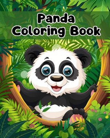 Panda Coloring Book: Simple Panda Coloring Pages For Kids Ages 1-3 by Sancha Sauseda 9798881322717