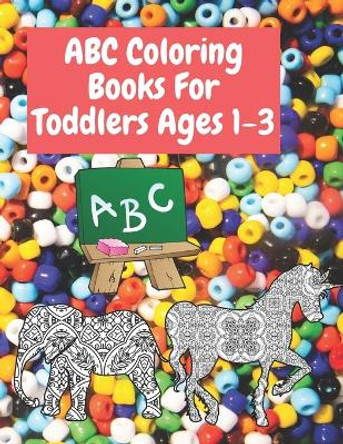 abc coloring books for toddlers ages 1-3 by Genial Russell 9798578584374