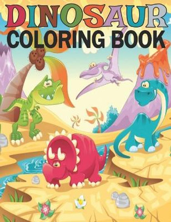 Dinosaur: 50 dinosaur designs Fun Dinosaur Coloring Book for Kids, Boys, Girls and Adult Relax Gift for Animal Lovers Amazing Coloring Book Dinosaur by Store Of Coloring Book 9798547261169