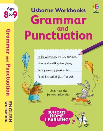 Usborne Workbooks Grammar and Punctuation 8-9 by Jane Bingham 9781801313513
