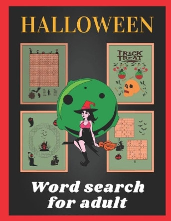 Halloween word search for adult: Halloween puzzle book by Halloween Word Search 9798693157798