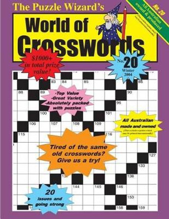 World of Crosswords No. 20 by The Puzzle Wizard 9781492149453