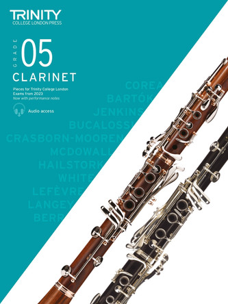 Trinity College London Clarinet Exam Pieces from 2023: Grade 5 by Trinity College London