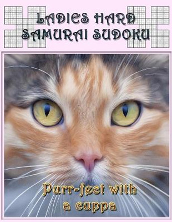 Ladies Hard Samurai Sudoku: 150 Hard Puzzles Samurai Style Keeping Brains Active by Chris Bacon 9798578065590