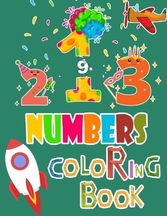 numbers coloring book: with kids Fun with Numbers, Colors, Animals (8.5*11 in) . by Jossef Yacoub 9798642471852