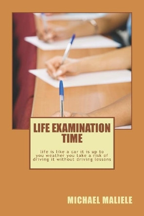 life examination time: life is like a car it is up to you weather you take a risk of driving it without driving lessons by Michael Maliele 9781540867018