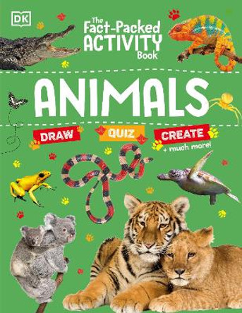 The Fact-Packed Activity Book: Animals by DK 9780744099058