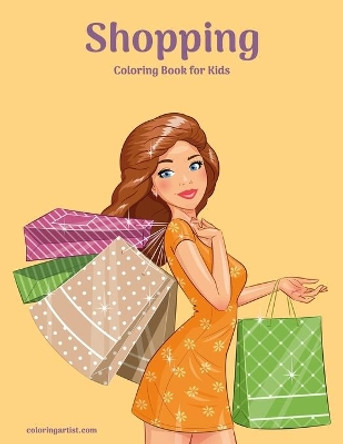 Shopping Coloring Book for Kids by Nick Snels 9798652839871