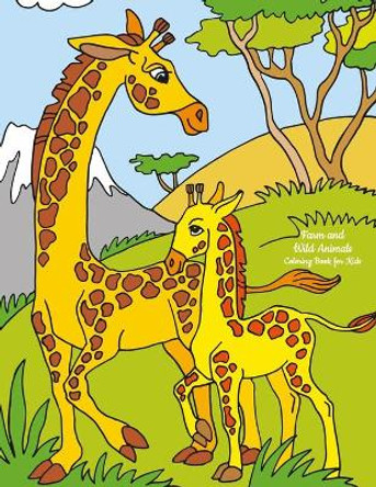 Farm and Wild Animals Coloring Book for Kids by Nick Snels 9798695684926