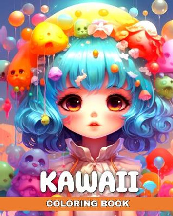 Kawaii Coloring Book: Anime Coloring Pages for Adults and Kids with Cute Kawaii Designs by Regina Peay 9798892862592