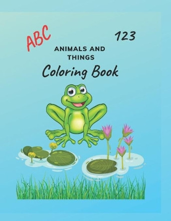 Learning ABC's and 123's: Picture Book by Bridgette V 9798740621586