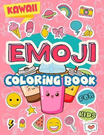 Kawaii Emoji Coloring Book for Kids: Cute by Smart Emoji 9798721605116