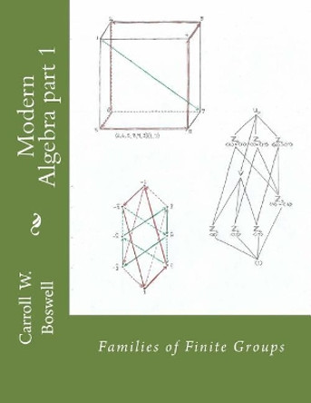 Modern Algebra part 1: Families of Finite Groups by Carroll W Boswell 9781983545054