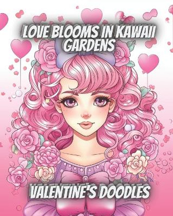 Love Blooms in Kawaii Gardens: Valentine's Doodles: Magic book for children of all ages by Omar Rivas 9798877659926