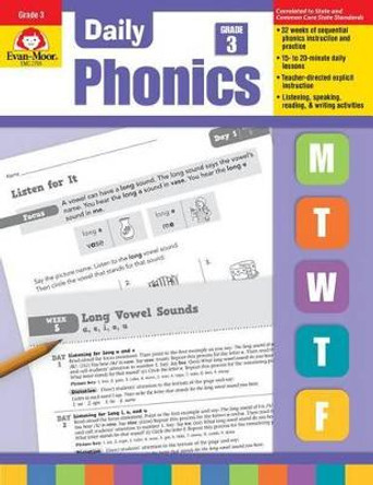 Daily Phonics Grade 3 by Evan-Moor Educational Publishers