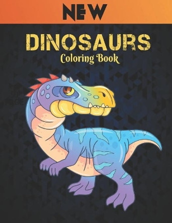 Coloring Book Dinosaurs: Dinosaur Coloring Book 50 Dinosaur Designs to Color Fun Coloring Book Dinosaurs for Kids, Boys, Girls and Adult Relax Gift for Animal Lovers Amazing Dinosaurs Coloring Book Adult and Kids by Qta World 9798592385810